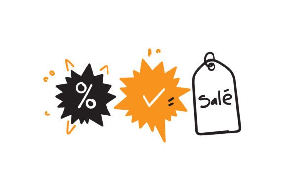 Download Doodle Discount Banner Illustration - Disco Collection