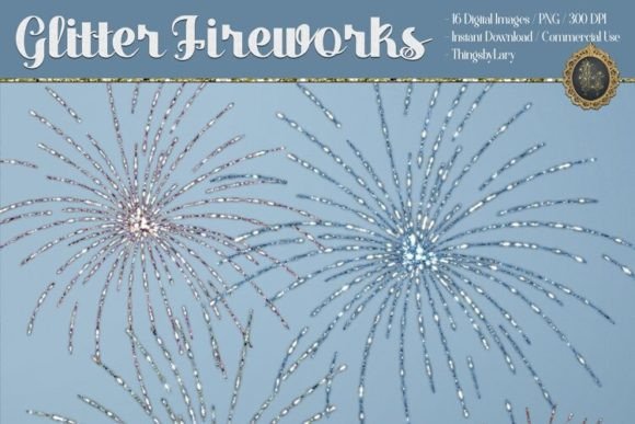 Download Glitter Glowing Fireworks PNG Images - Glowing Collection