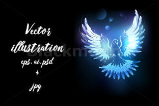 Download Glowing Blue Dove - Premium Resources