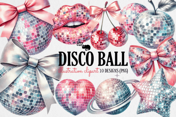 Download Disco Ball Clipart PNG Bundle - Disco Collection