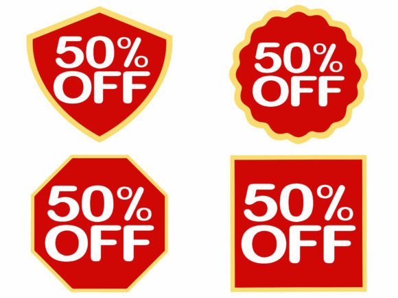 Download Discount Tag 50% off - Disco Collection